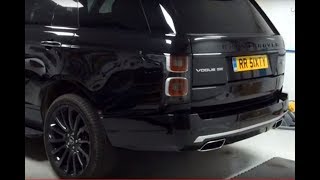 Range Rover L405 VStar Rear Bodykit  Bumper Upgrade [upl. by Elburr748]