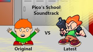 Picos School Soundtrack  Original VS Latest Versions Comparison [upl. by Eel]