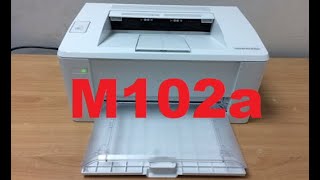 HP LaserJet Pro M102a سحب الورق وامور اخرى [upl. by Grossman]