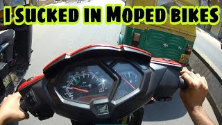 I Sucked on Moped Bike  Honda Dio first ride  Fun ride [upl. by Berenice89]