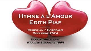 Hymne à lAmourPiaf [upl. by Milore]