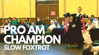 Slow Foxtrot  Pro Am Champion [upl. by Ligetti]