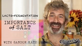 Sandor Katz Interview  How Salt Impacts Fermenting Food [upl. by Notlehs]