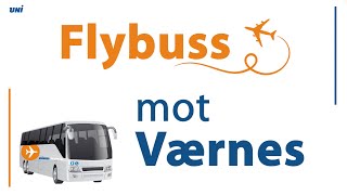 Flybusstrasé mot Værnes [upl. by Symon]