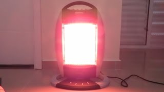 Review Aquecedor Elétrico Halógeno Confort Air  Mondial 1200w  Pontos Negativos e Pontos Positivos [upl. by Hashum]