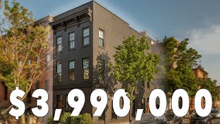 AwardWinning Modern Brooklyn Townhouse w Stacked 2 Car Garage amp Rooftop in Carroll Gardens NYC [upl. by Enniroc]