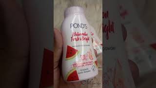 Ponds watermelon powder  bangla review  Milontika  Shormely  cosmetics  youtubeshorts [upl. by Eelarak]