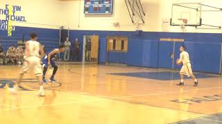 Saint Mary High School Rutherford vs Saddle Brook  10 Nick Boyd 1000 pt game [upl. by Rochella]