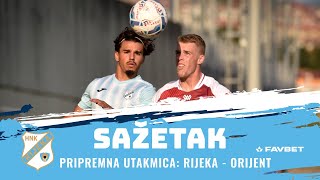 Pripremna utakmica Rijeka  Orijent 53 sažetak [upl. by Duleba]