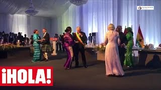 No te pierdas las dotes para el baile de CARLOS DE INGLATERRA y la DUQUESA DE CORNUALLES [upl. by Ariamat]