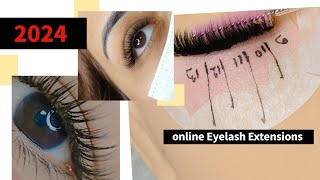 Online eyelash Extensions Training [upl. by Vrablik]