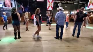 Blacked Out Line Dance By Wendie Smith amp Rob Holley Lesson With Jason At Renegades On 8 15 23 [upl. by Euqina]