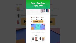 Susan Book Store Shopify Theme shopify shopifythemes shopifytemplates [upl. by Gambrill246]