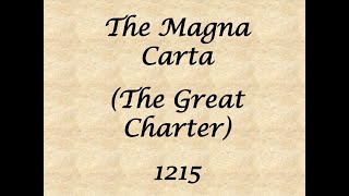 Magna Carta 1215 Lesson 4 Rights Pt 1 [upl. by Alejandra328]