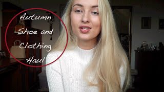 Autumn Shoe amp Clothing Haul ♡ [upl. by Drogin]