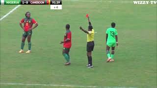 WHEN YOU CANT BEAT THE BEST GOALKEEPER ON THE CONTINENT CAMEROON VODOO DISPLAY ON THE PITCH [upl. by Cod]