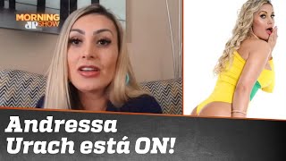 Após romper laços com a igreja Andressa Urach está de volta ao Miss Bumbum [upl. by Tate207]