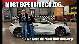 WE DELIVER our MOST EXPENSIVE C8 Z06 at the CORVETTE MUSEUM [upl. by Ingmar116]