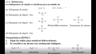 3 Nomenclatura Organica Halogenuros Metilo 1rio 2rio 3rios [upl. by Ilke]