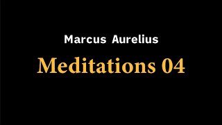 Marcus Aurelius Meditations 04 read in reconstructed Ancient Attic Greek by Ioannis Stratakis [upl. by Arytal]