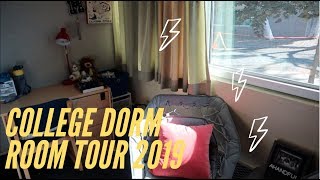 college dorm room tour 2019  UCSB [upl. by Aipotu]