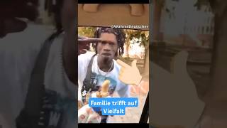 Familie trifft auf Vielfalt✈️ afd memes deutsch deutschland shorts politik satire europe [upl. by Namyac]