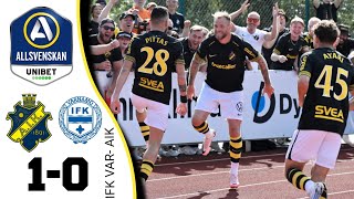 Höjdpunkter IFK Värnamo  AIK 01 Allsvenskan [upl. by Aseeram700]