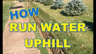 How to Run Yard Water Uphill [upl. by Rahr]