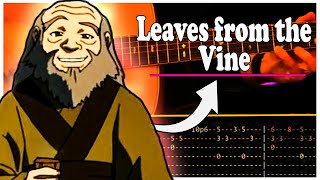 Leaves From the Vine Guitar Tutorial  Tabs  Avatar [upl. by Crowe608]