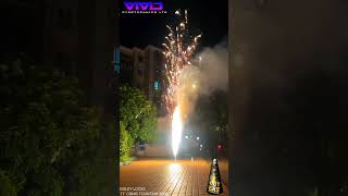 Goldy Locks  Conic Firework Fountain  Vivid Pyrotechnics [upl. by Izmar]