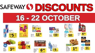 SAFEWAY DISCOUNTS BETWEEN 1622 OCTOBER  UNBEATABLE OFFERS  FIND OUT NOW [upl. by Niki]