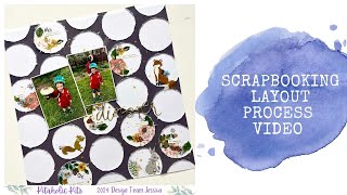 12x12 Scrapbooking Layout  Discover [upl. by Stevenson]