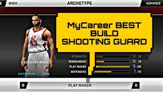 NBA2K20  Best Build Shooting Guard [upl. by Dukey]