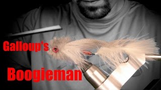 Fly Tying Kelly Galloups Articulated Boogie Man [upl. by Macmillan]