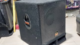 Wharfedale EVPX18PB active subwoofer  mobile DJ [upl. by Irep]