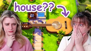 can we build a house inside a guitar in the sims 4 [upl. by Annaed]