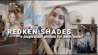 REDKEN SHADES EQ HAUL  Picture Inspiration For Each Tone [upl. by Bernj]