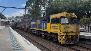 NR100  NR17  NR60  7MB4 passing Meadowbank  101124 [upl. by Hayouqes474]