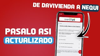 Tránsfiya Davivienda a Nequi 👉 Correctamente Actualizado [upl. by Janelle]