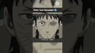 Obito face Revealed Infront Everyone 🥶 🔥 anime animeedit animeshorts amv fyp viralshorts [upl. by Kcirb]