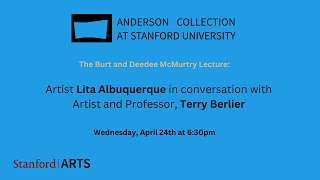 The Burt and Deedee McMurtry Lecture Artist Lita Albuquerque [upl. by Odlonra343]