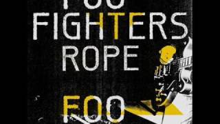 Foo Fighters  Rope lyrics [upl. by Andrel959]