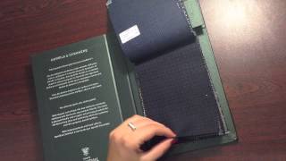 Dormeuil Dorsilk amp Cashmere  костюмные ткани [upl. by Ynohtnad]