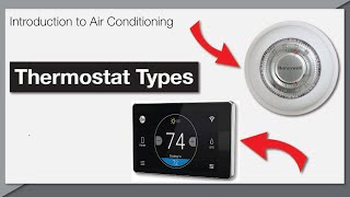 Introduction to Air Conditioning Thermostat Types [upl. by Terrag28]