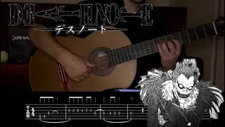 Ryuk’s Theme  Death Note Kyrie  Guitar cover with TABS [upl. by Adrianne880]