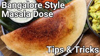 hotel style thick amp red colored masala dosa recipe  crispy roasted hotel style masala dosa recipe [upl. by Ahmar66]