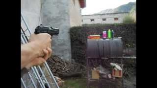 Pistola Co2 Gamo Pt85 Blowback Cal 45 Mm [upl. by Gnov]