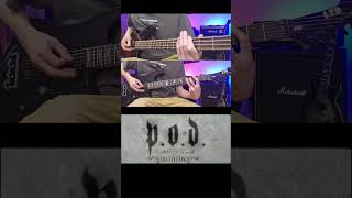 POD  Southtown  Guitar and Bass Cover 2 [upl. by Leftwich]