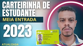 CARTEIRINHA DE ESTUDANTE 2023 e 2024  SOLICITE AGORA DE UM JEITO FACIL MEIA ENTRADA [upl. by Dani113]