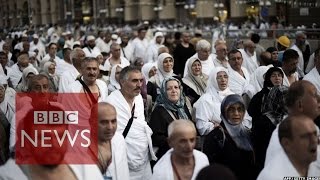 Hajj in numbers  in 60 seconds  BBC News [upl. by Brittnee643]